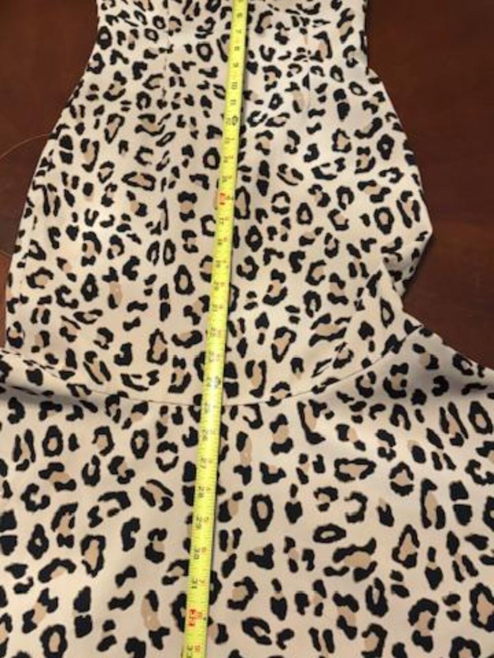 Cinq A Sept Luna leopard print trumpet dress Size 4 - Picture 4 of 5